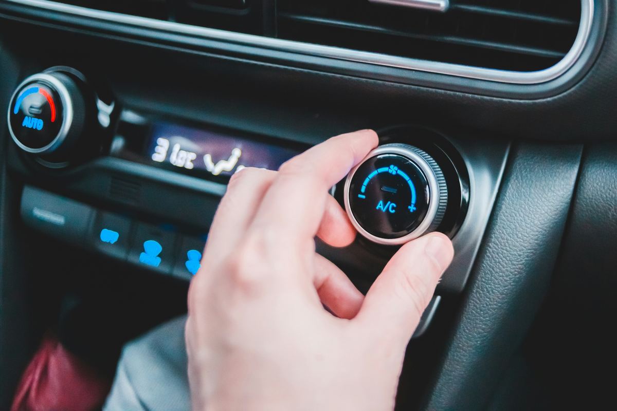 car heater blowing cold air - climate controls